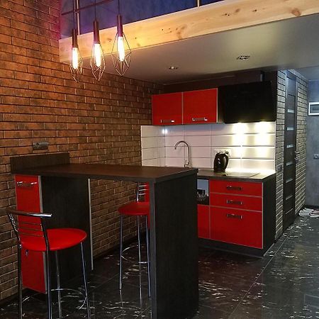 В Стиле Loft 2Ухэтажная Квартира. Lägenhet Charkiv Exteriör bild