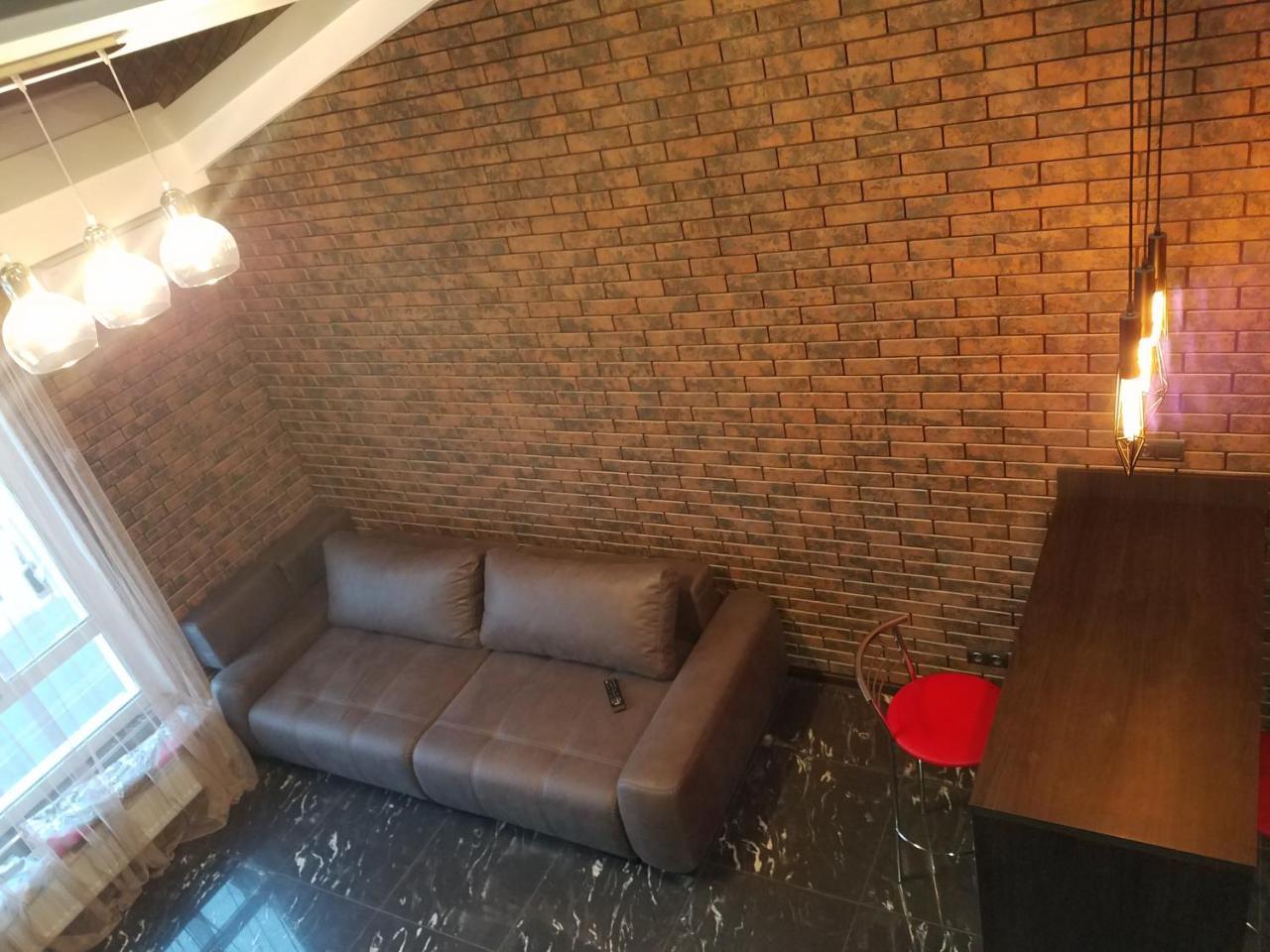 В Стиле Loft 2Ухэтажная Квартира. Lägenhet Charkiv Exteriör bild